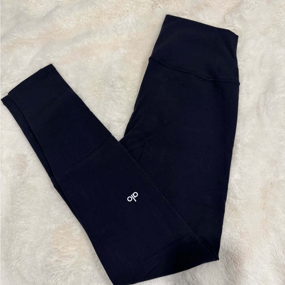 ALO Yoga High-Waist Airbrush Legging - Black